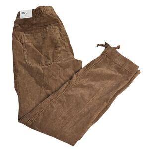 Alpine Design Hike Pants Womens Extra Small XS Corduroy Roasted Coffee Brown